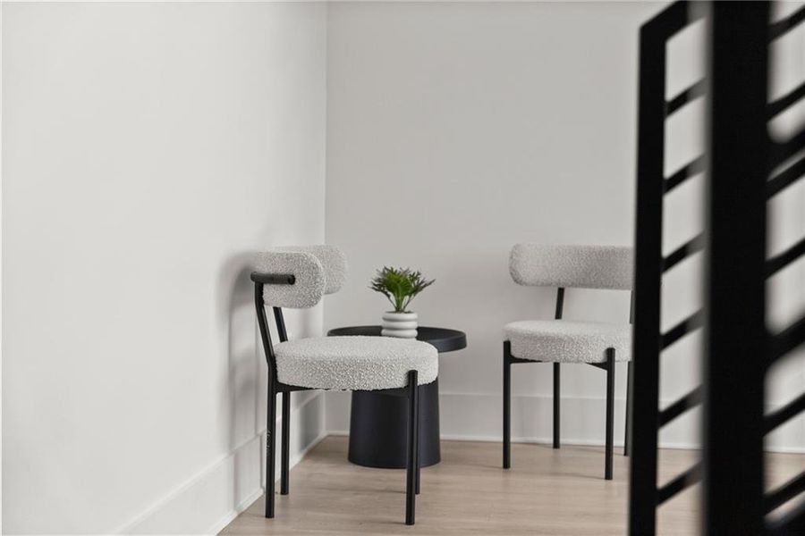 Furnished interior view inside a new home in , Hartwell (Image 57).