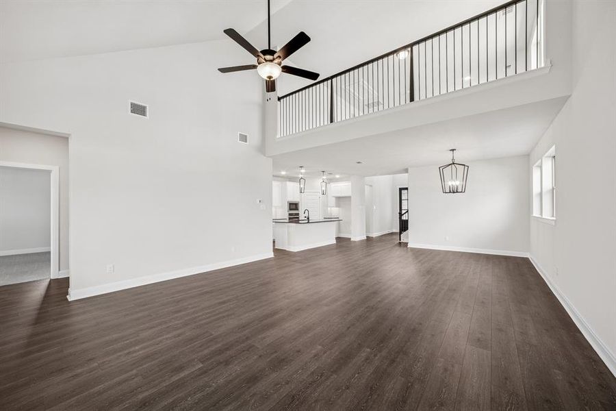 Spacious, unfurnished interior of a new home in Karis - Village Series, Crowley (Image 20). Spacious, unfurnished interior of a new home in Karis - Village Series, Crowley (Image 20).