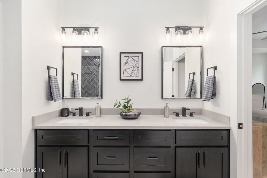 Furnished interior view inside a new home in , Gainesville (Image 56).