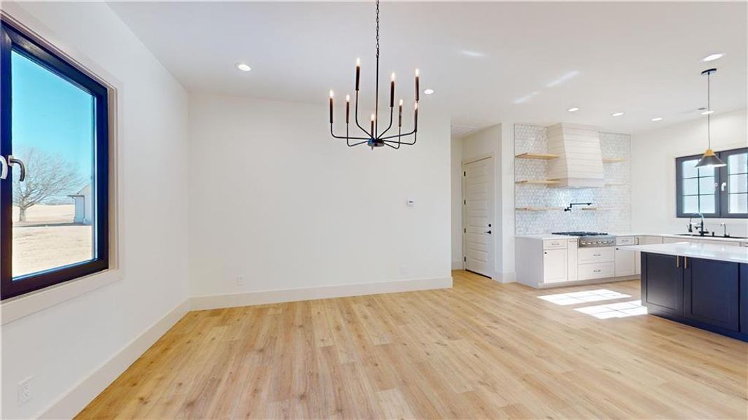 Spacious, unfurnished interior of a new home in , Commerce (Image 40).
