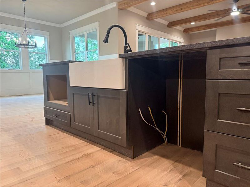 Close-up of interior finishes inside a home in , Flowery Branch (Image 17).