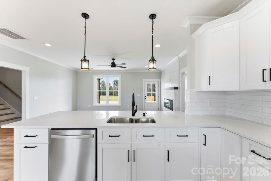 Furnished interior view inside a new home in , Locust (Image 16). Furnished interior view inside a new home in , Locust (Image 16).