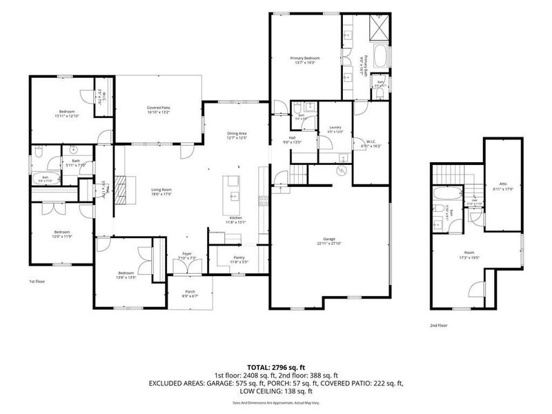2D floor plan layout of this home in , Clermont, GA (Image 5). 2D floor plan layout of this home in , Clermont, GA (Image 5).