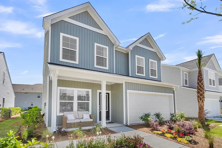Front exterior of a new home in , Summerville, SC, highlighting curb appeal (Image 1). Front exterior of a new home in , Summerville, SC, highlighting curb appeal (Image 1).