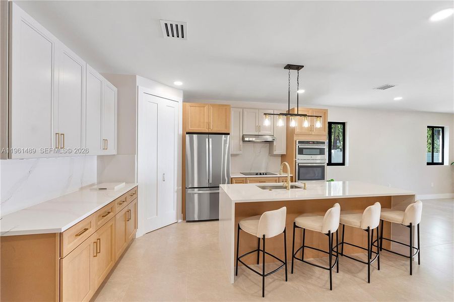 Furnished interior view inside a new home in , Fort Lauderdale (Image 8).