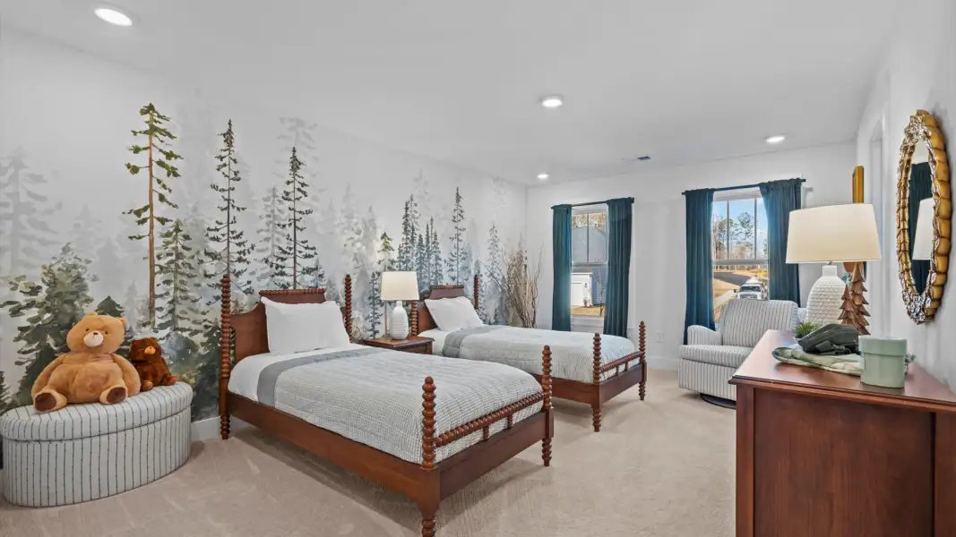 Furnished interior view inside a new home in Foxbank, Gray Court (Image 23).
