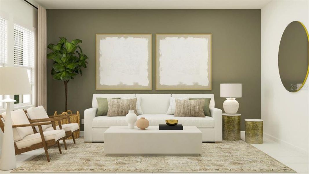 Furnished interior view inside a new home in Rivington, Debary (Image 8).