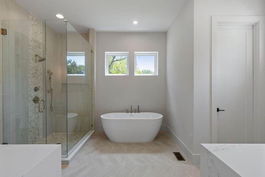 Furnished interior view inside a new home in Aster, Roswell (Image 56).