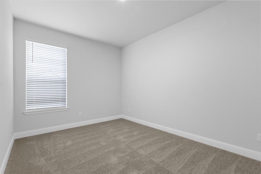 Representative unfurnished interior of a home built from the Garrison I by Cheldan Homes in Stoneview, Glen Rose (Image 39).