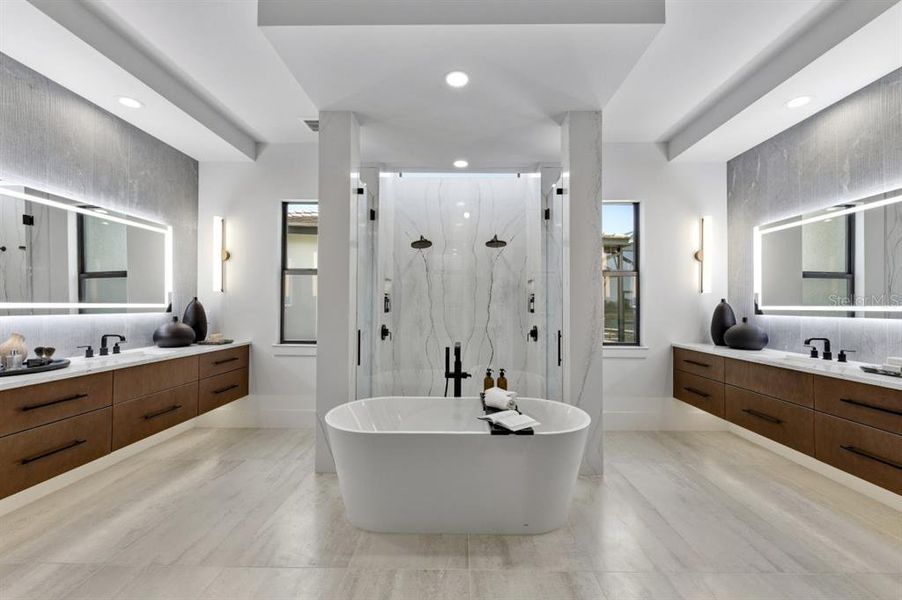 Furnished interior view inside a new home in , Venice (Image 50). Furnished interior view inside a new home in , Venice (Image 50).