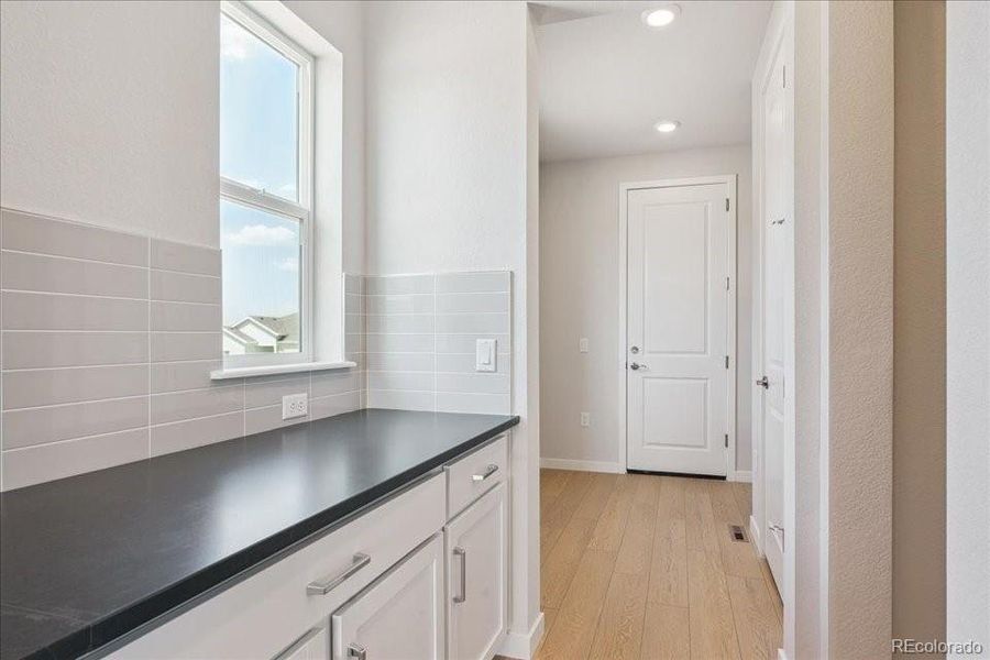 Furnished interior view inside a new home in Trails at Smoky Hill, Parker (Image 8).