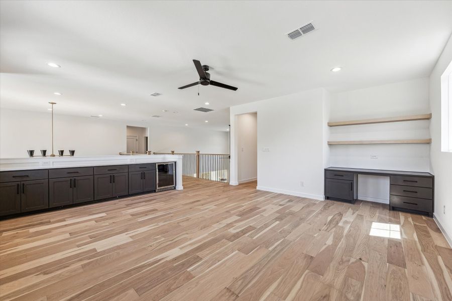 Furnished interior view inside a new home in , Houston (Image 9). Furnished interior view inside a new home in , Houston (Image 9).
