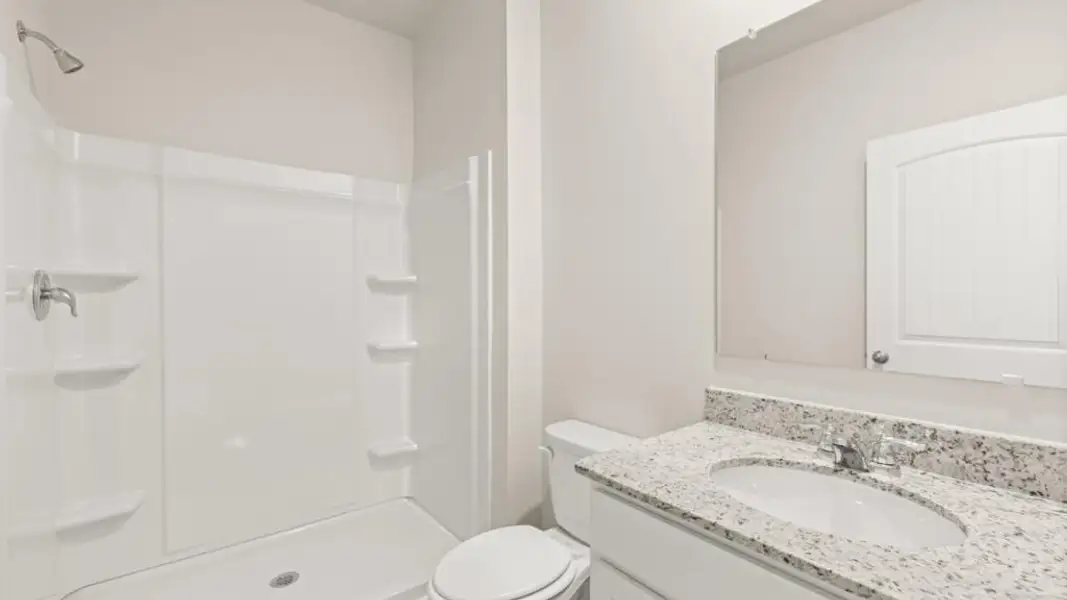 Furnished interior view inside a new home in Northberry, Rome (Image 9).
