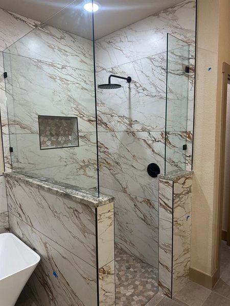 Furnished interior view inside a new home in , Loving (Image 9).