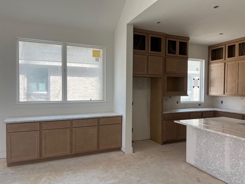 In-progress construction of a new home in Wood Leaf Reserve, Tomball, TX (Image 12).