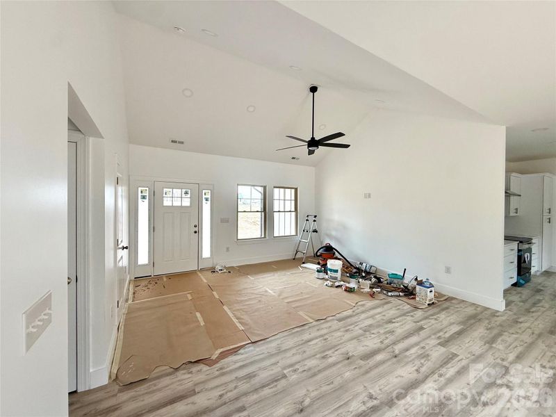 In-progress construction of a new home in , Hickory, NC (Image 17).