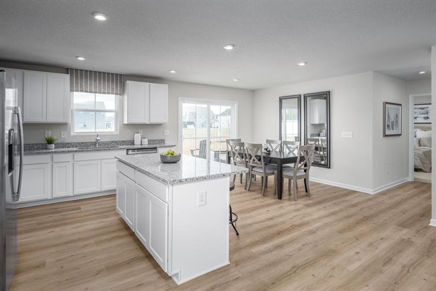 Representative furnished interior of a home built from the Tupelo by Ryan Homes in Derby Run, Smyrna (Image 4).
