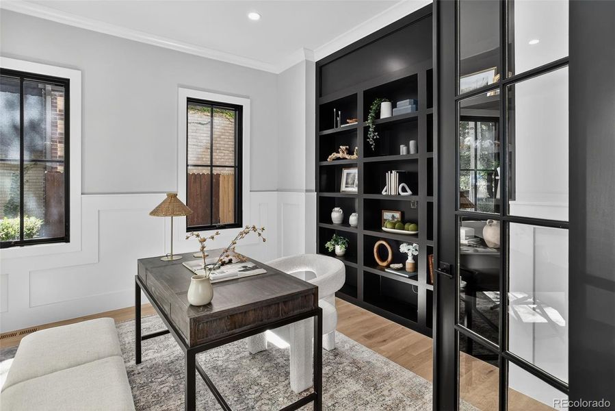 Furnished interior view inside a new home in , Denver (Image 7).