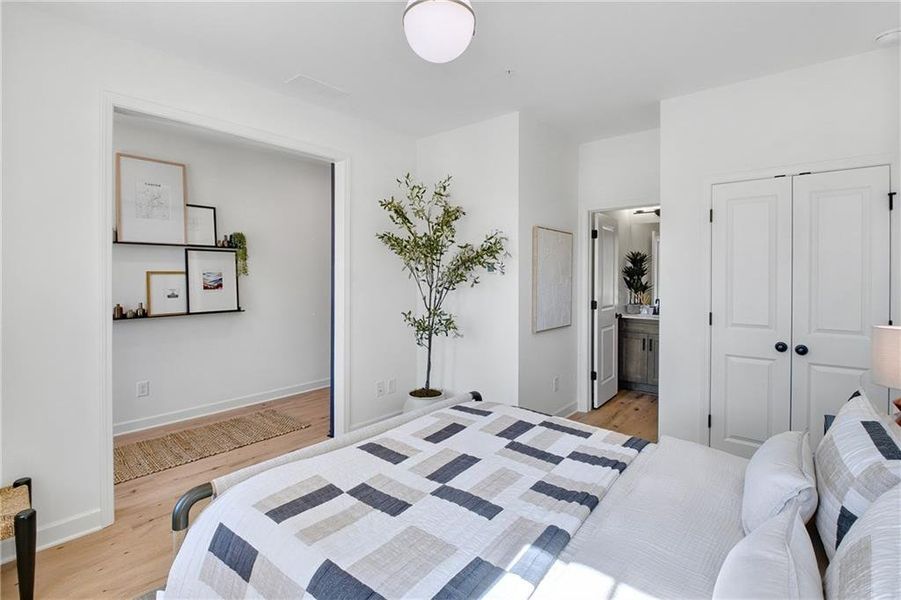 Furnished interior in a model home at The Village at River Green in Canton (Image 7).