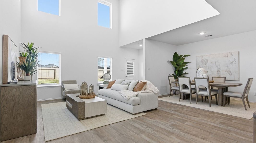 Furnished interior view inside a new home in Sorrento, Richmond (Image 9). Furnished interior view inside a new home in Sorrento, Richmond (Image 9).