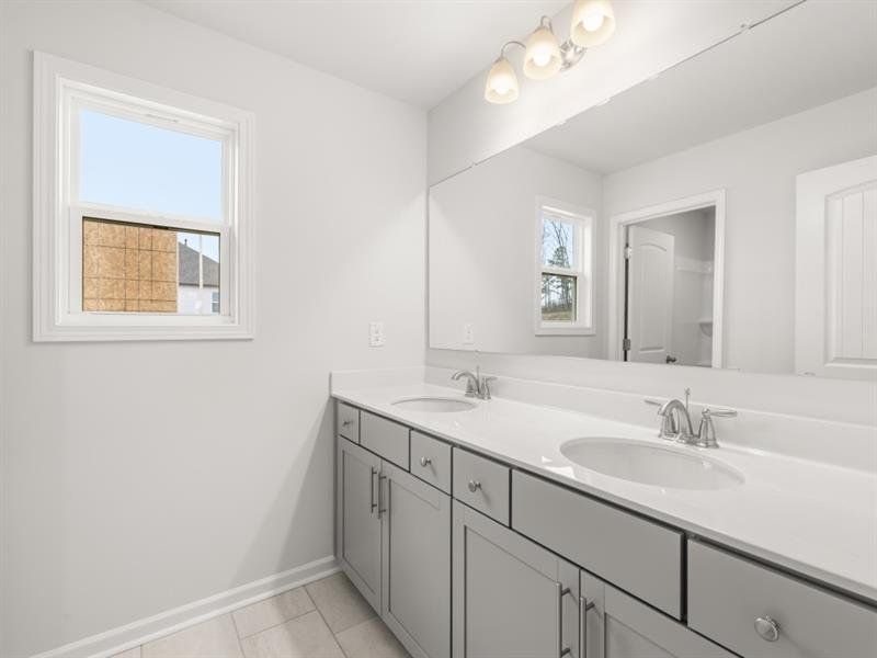 Furnished interior view inside a new home in Butner Estates, South Fulton (Image 10).