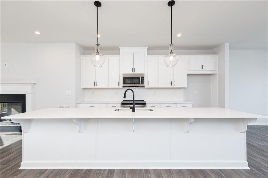 Furnished interior view inside a new home in , Powder Springs (Image 9).