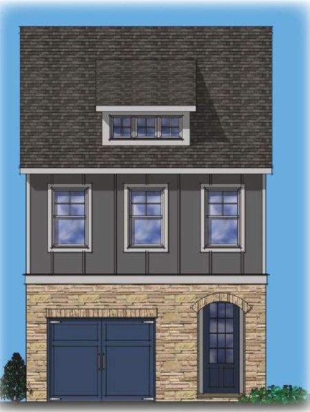 Representative rendering of the exterior for the McAfee by Rocklyn Homes (Image 10). Representative rendering of the exterior for the McAfee by Rocklyn Homes (Image 10).