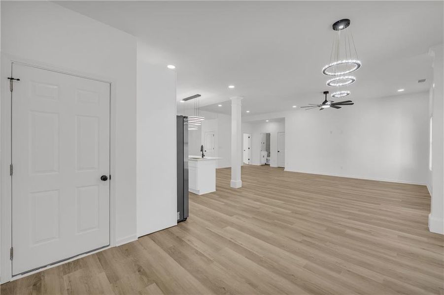 Spacious, unfurnished interior of a new home in , Covington (Image 32).