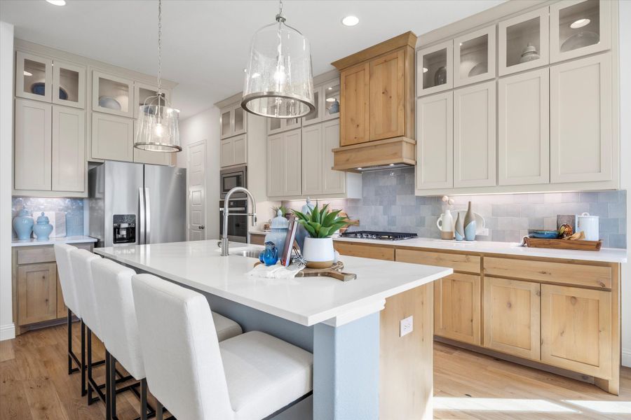 Furnished interior view inside a new home in Lake Shore Village, Rowlett (Image 13).