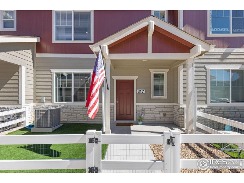 Exterior details and patio area of a home in , Johnstown (Image 16).