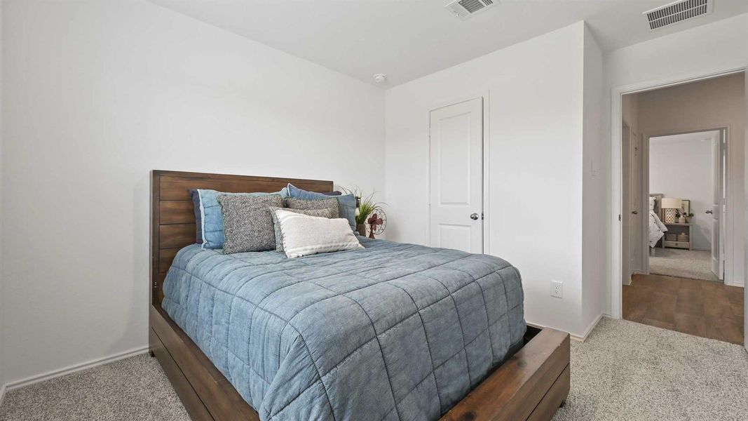 Furnished interior view inside a new home in Tamarron, Fulshear (Image 15).