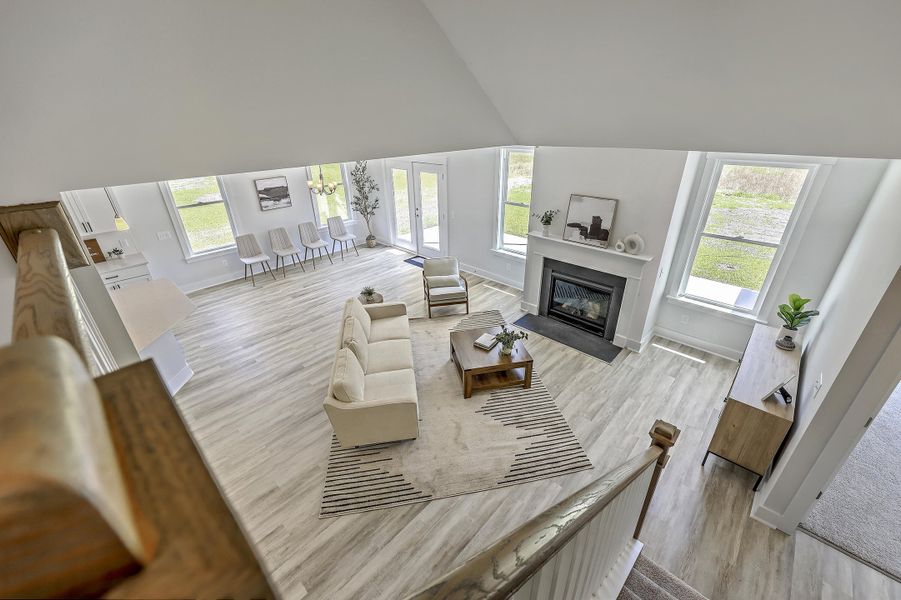 Furnished interior view inside a new home in , Dorchester (Image 19).