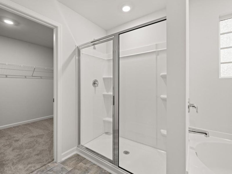 Furnished interior view inside a new home in Parkside at Carter Grove, Cartersville (Image 9).