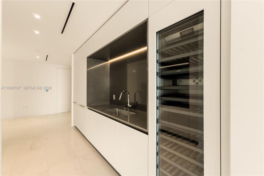 Furnished interior view inside a new home in Aston Martin Residences, Miami (Image 18). Furnished interior view inside a new home in Aston Martin Residences, Miami (Image 18).