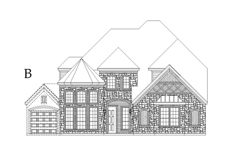 Representative rendering of the exterior for the Sutton by Windsor Homes (Image 6).