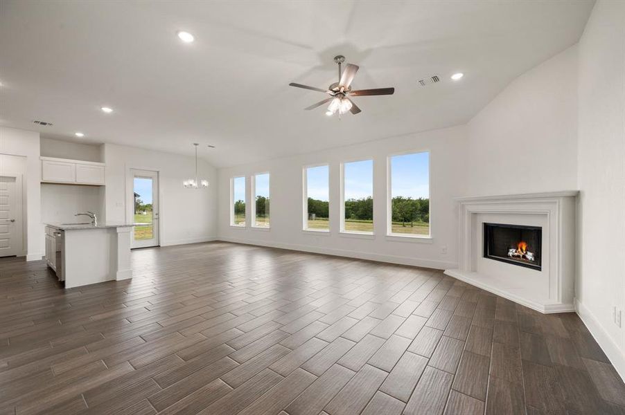 Spacious, unfurnished interior of a new home in Saddleback Estates, Boyd (Image 18).