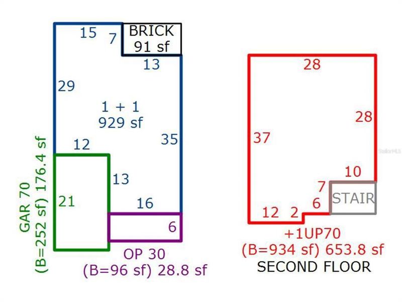 2D floor plan layout of this home in , Ave Maria, FL (Image 4).