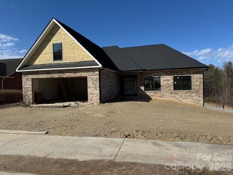 In-progress construction of a new home in , Lenoir, NC (Image 4).