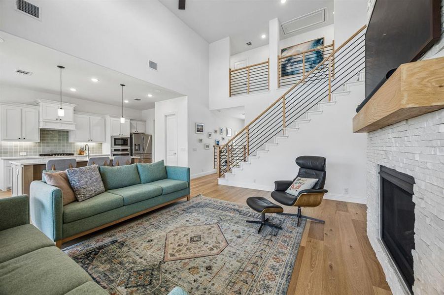 Furnished interior view inside a new home in , Prosper (Image 13).