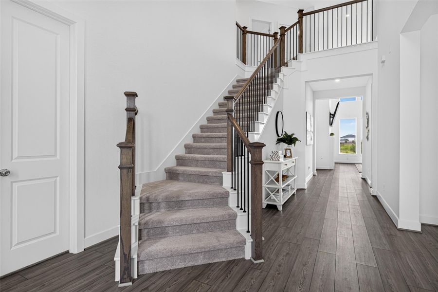 Furnished interior view inside a new home in , Cypress (Image 9). Furnished interior view inside a new home in , Cypress (Image 9).