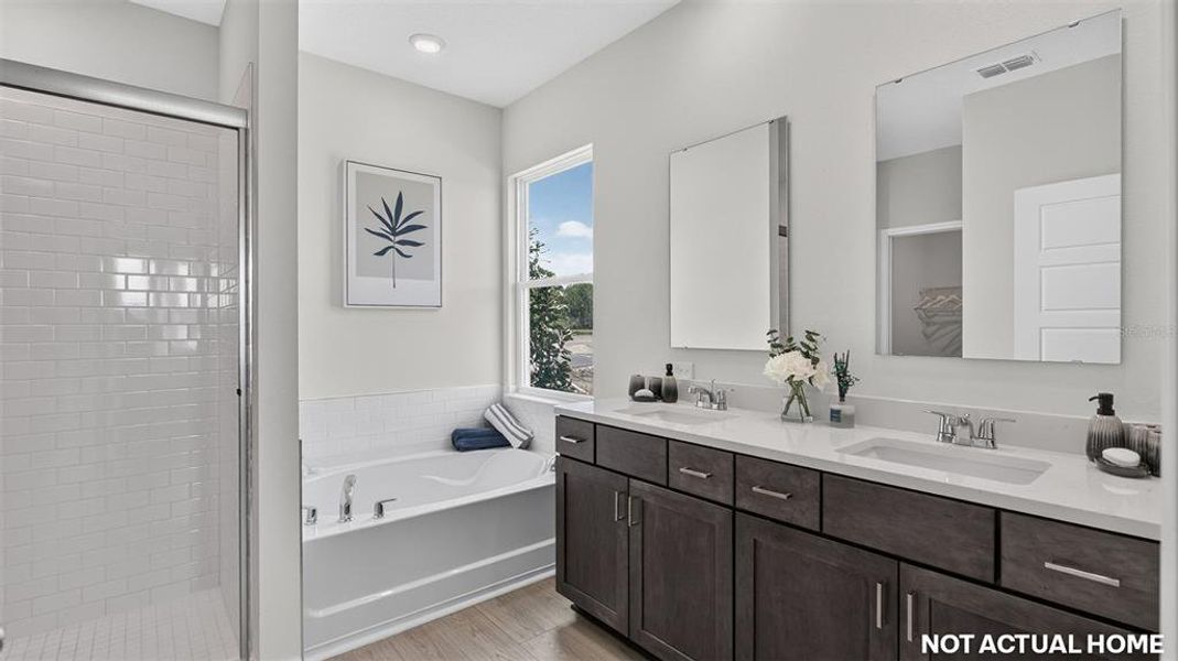 Furnished interior view inside a new home in Sawmill Branch, Palm Coast (Image 24).