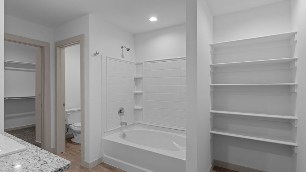 Representative furnished interior of a home built from the The Camden by D.R. Horton in Allen Farms, Lubbock (Image 8). Representative furnished interior of a home built from the The Camden by D.R. Horton in Allen Farms, Lubbock (Image 8).