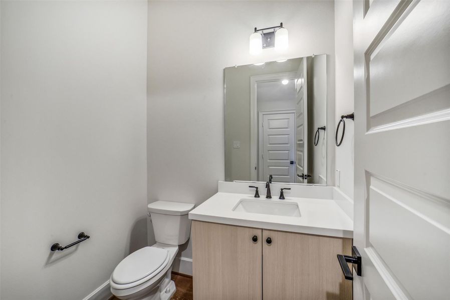 Furnished interior view inside a new home in , Houston (Image 8).