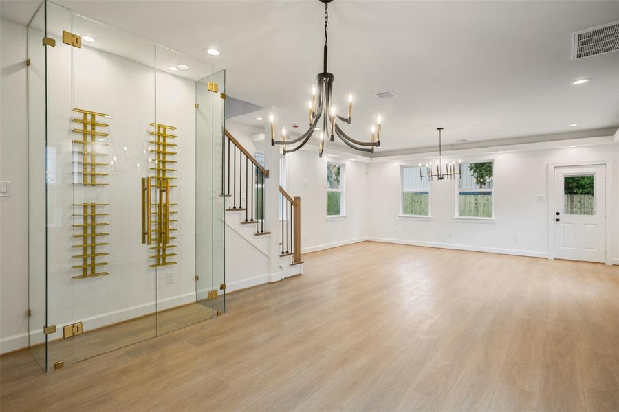 Furnished interior view inside a new home in , Houston (Image 12). Furnished interior view inside a new home in , Houston (Image 12).