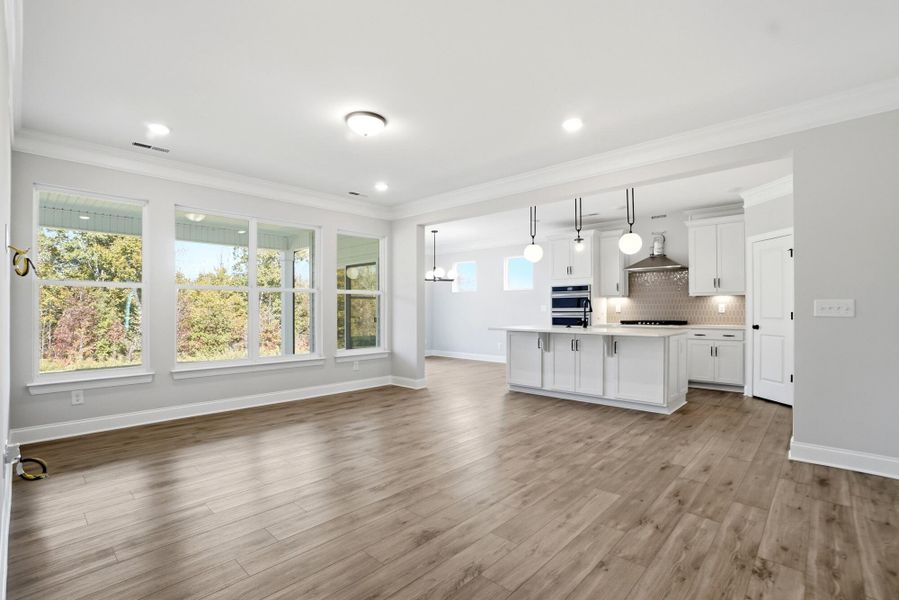 Spacious, unfurnished interior of a new home in The Meadows at Laurelbrook, Sherrills Ford (Image 26).