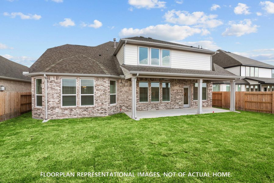 Front exterior of a new home in The Oaks on 6th Street, Magnolia, TX, highlighting curb appeal (Image 16). Front exterior of a new home in The Oaks on 6th Street, Magnolia, TX, highlighting curb appeal (Image 16).