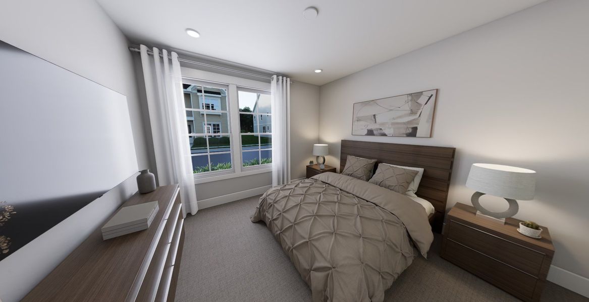 Representative furnished interior of a home built from the Hadley by Baker Residential in Atwater Station - Village Collection, Fuquay Varina (Image 10). Representative furnished interior of a home built from the Hadley by Baker Residential in Atwater Station - Village Collection, Fuquay Varina (Image 10).