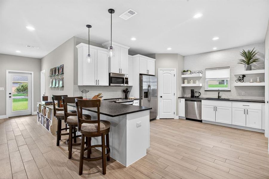 Furnished interior view inside a new home in , Granbury (Image 7).