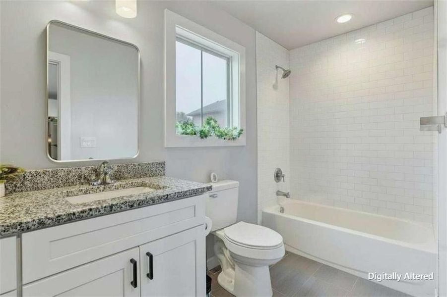 Furnished interior view inside a new home in , Atlanta (Image 8).