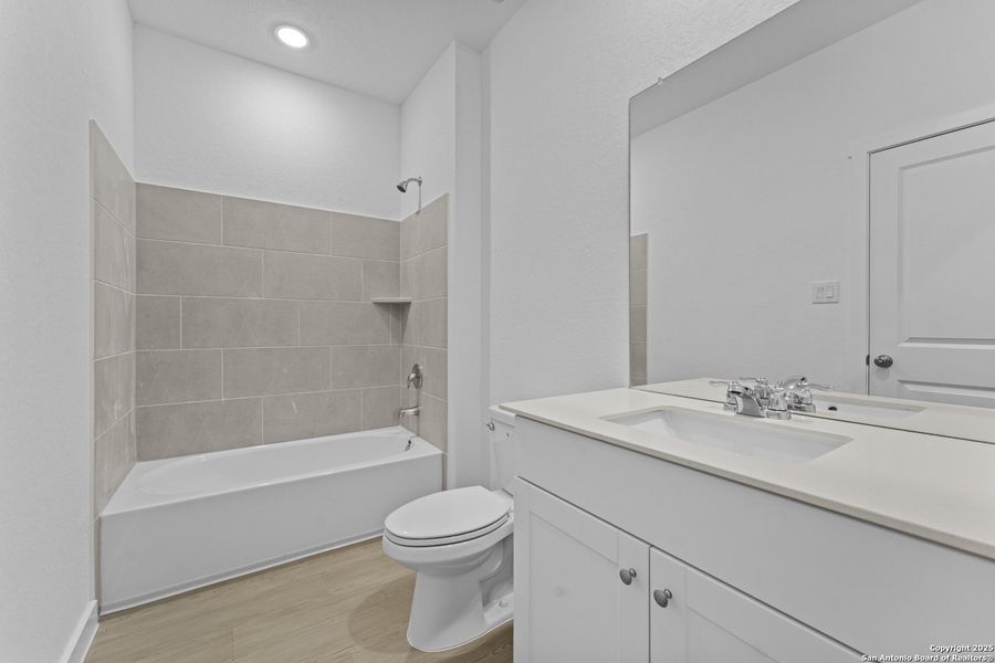 Furnished interior view inside a new home in Waterwheel, San Antonio (Image 6).